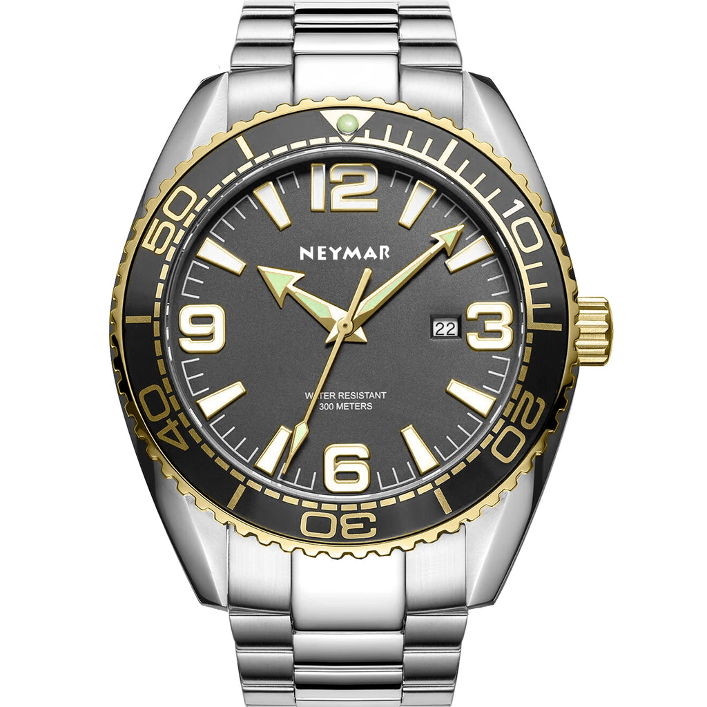 Stainless Steel CHARM  Fashion  Luxury  Diver Watch