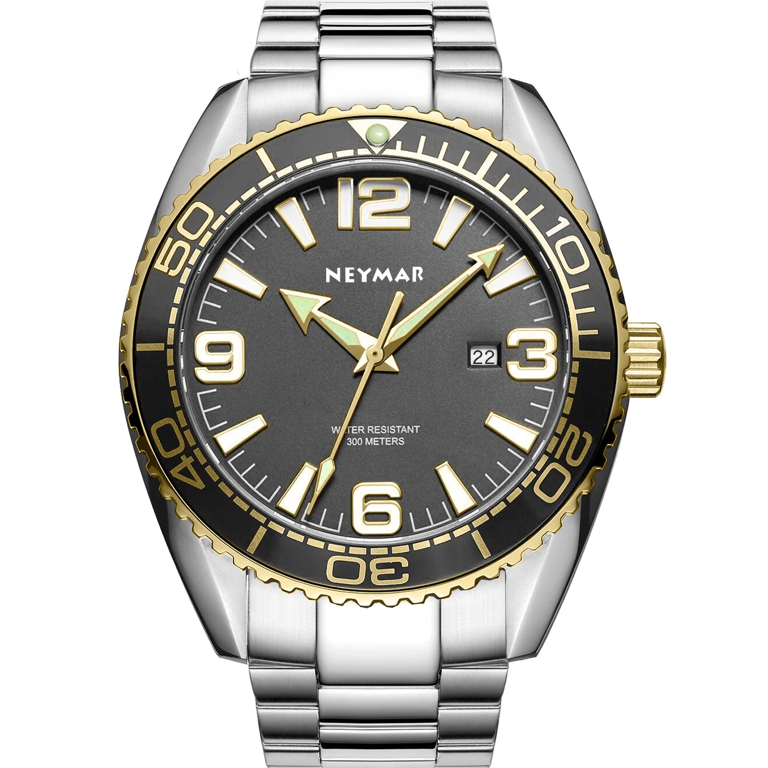 Stainless Steel CHARM  Fashion  Luxury  Diver Watch