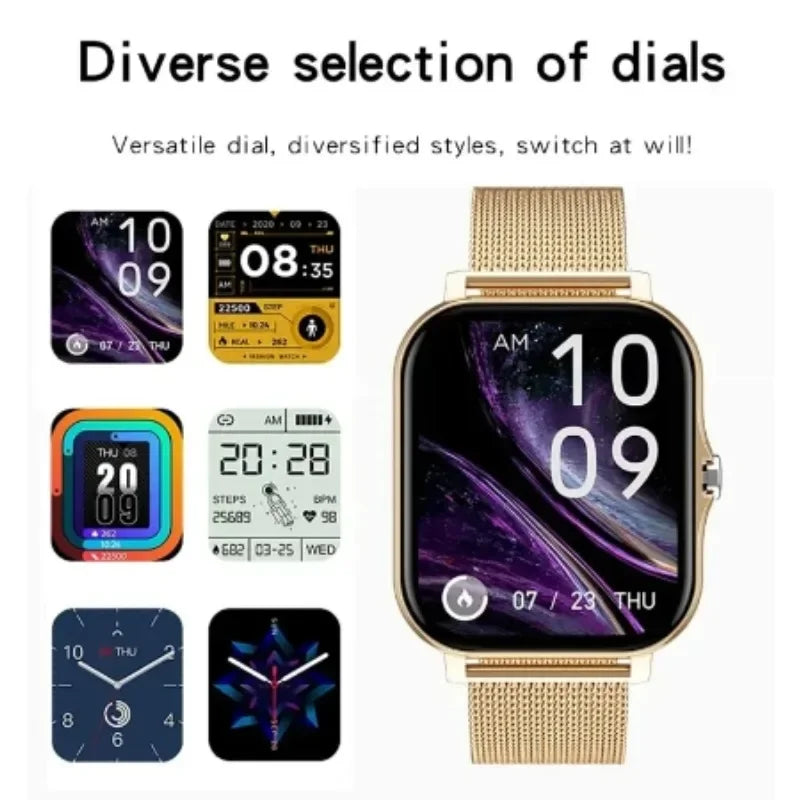 Smart watch for android phone.1.44 inch colour screen