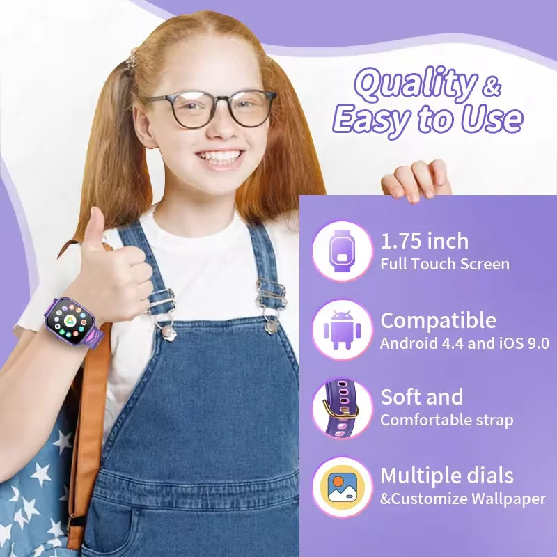 New Kids Smart Watch Child HD Touch Screen