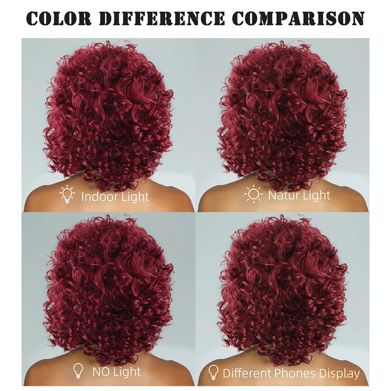 New European and American synthetic wig,