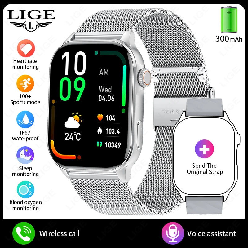 New Smart Watch Bluetooth Calling Music Playback Smartwatch