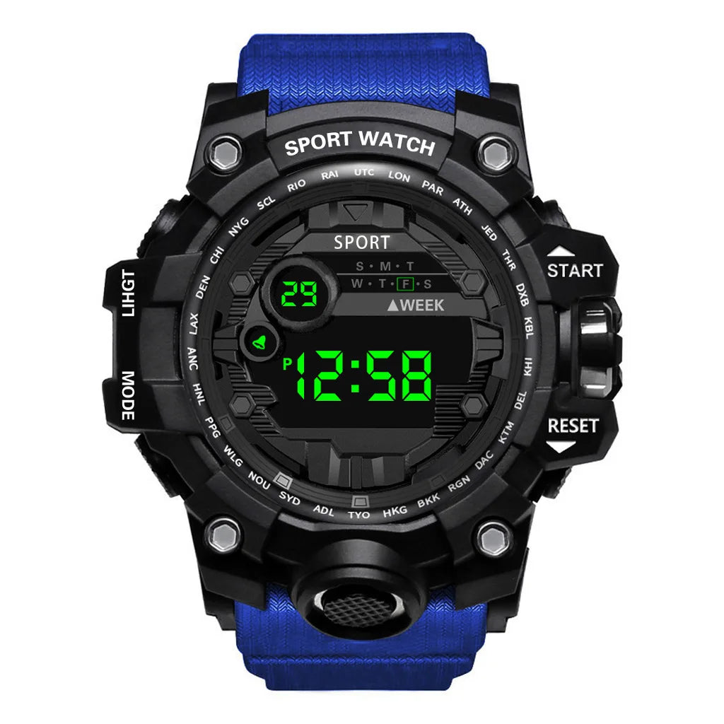 Men's Watch Fashion Sports Electronic Wristwatch