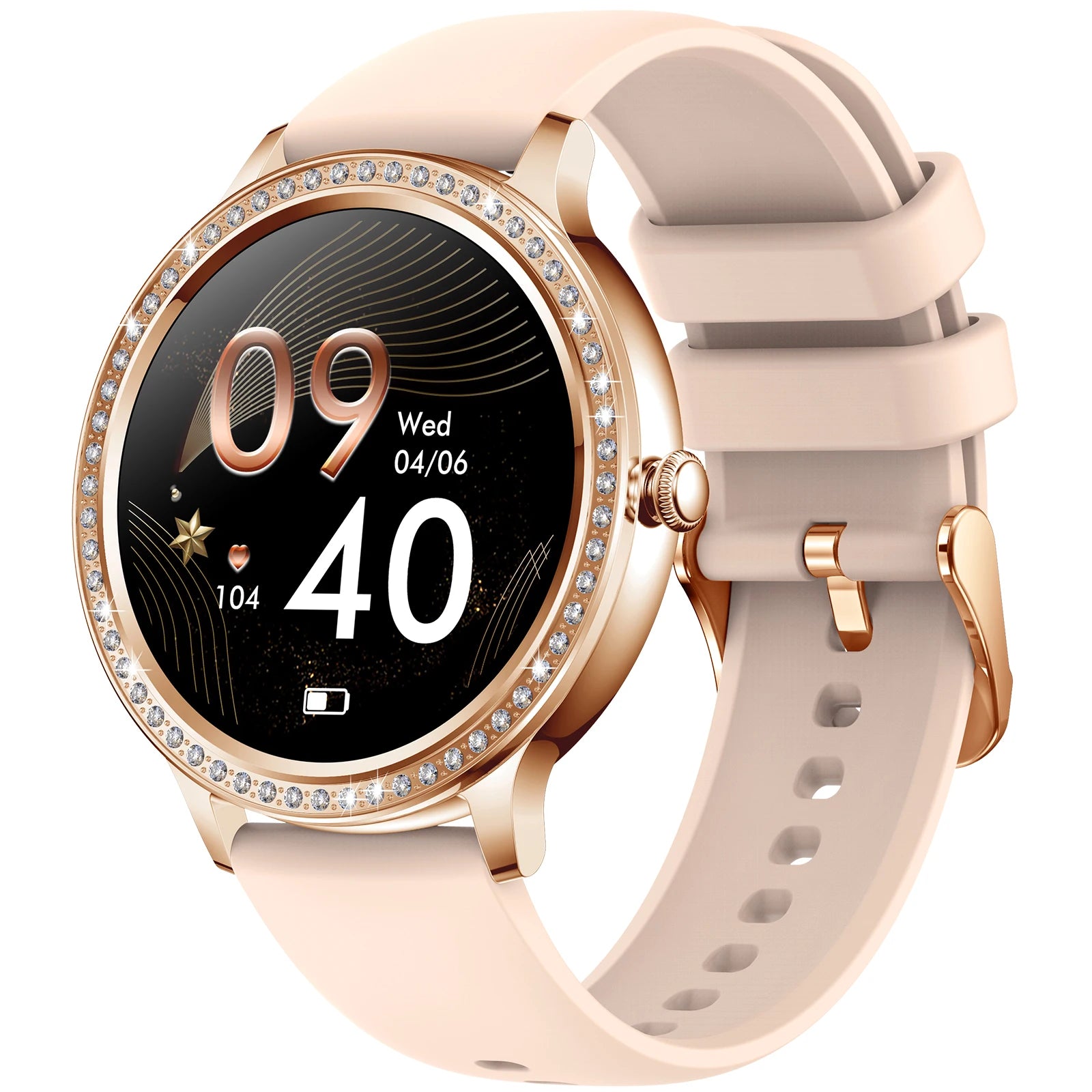 EIGIIS Smart Watch for Women 1.32” Full Touchscreen