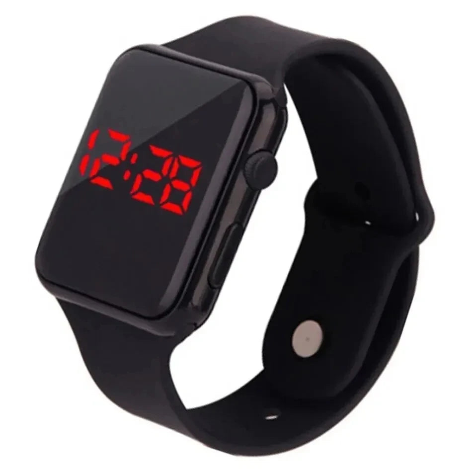 Simple Digital Watch for Men Women Fashion Sport LED Electronic Watch