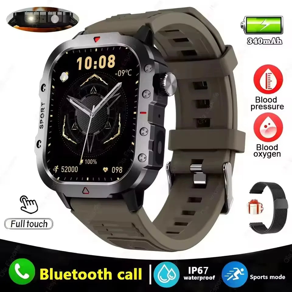 New GPS Sport Smart Watch Waterproof  BT Call