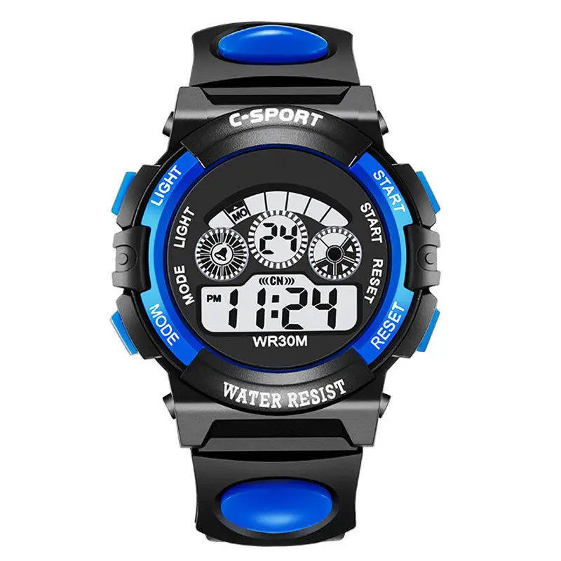 Children Watch Sport Kids Watches Silicone Strap Waterproof