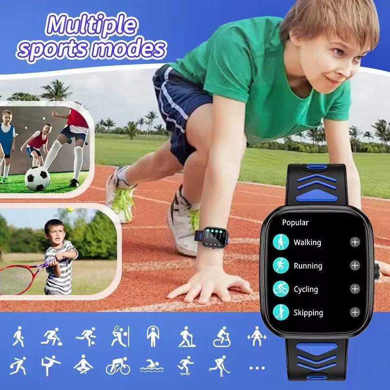 Children Boys Girls Present Smart Watch Fitness Tracker Bluetooth Call Smart