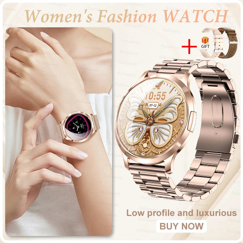 Smart Watch For Women AMOLED Screen Watches