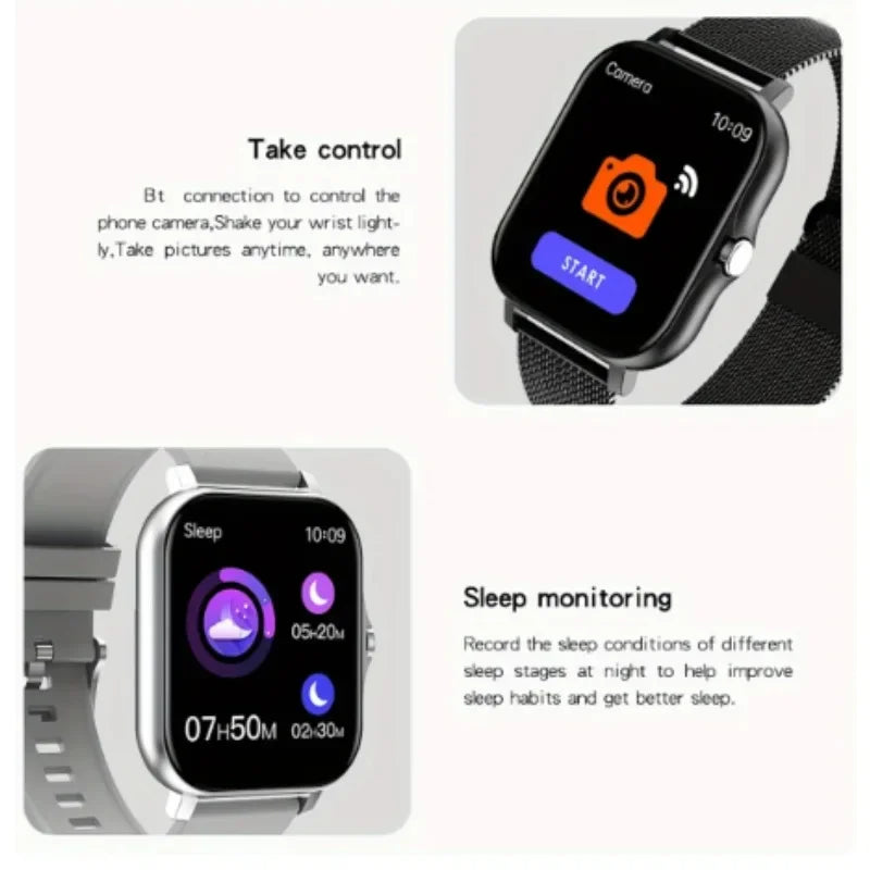Smart watch for android phone.1.44 inch colour screen