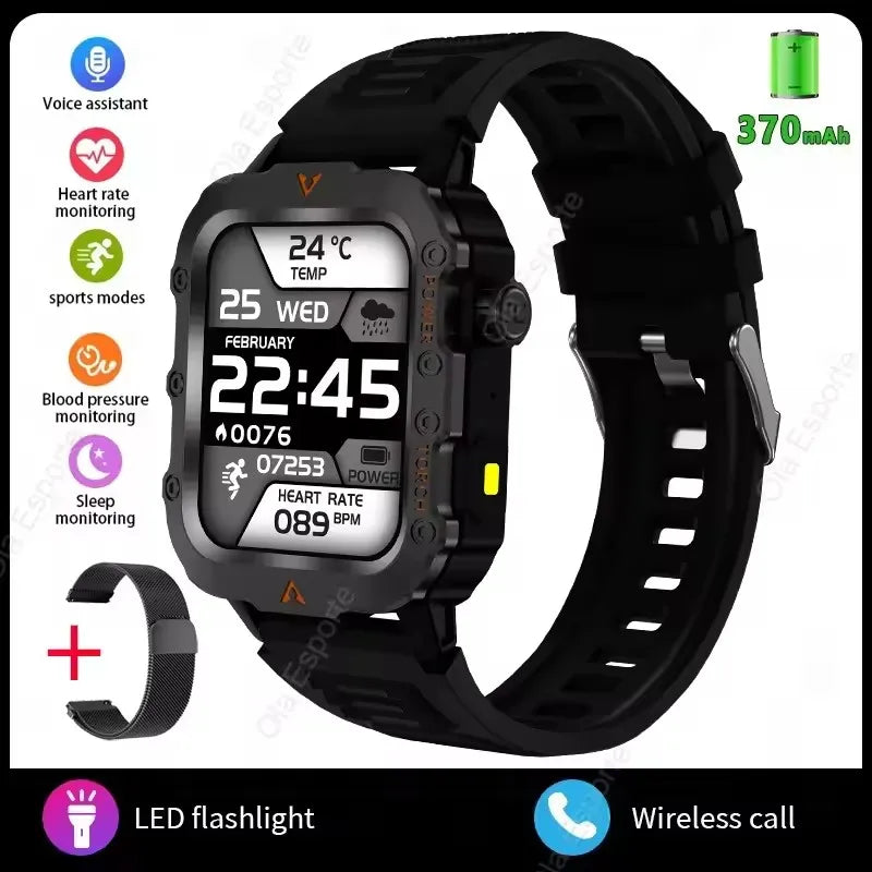 New GPS Sport Smart Watch Waterproof  BT Call
