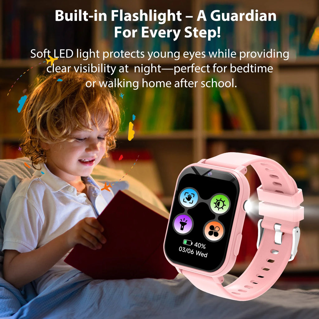 Children's Camera Smartwatch Girl Boy Age 4-12 Years Kids