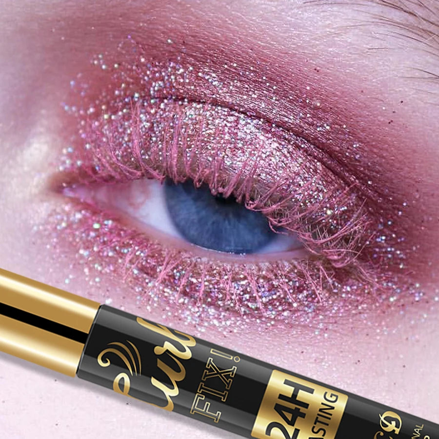 1PC Colourful Curling Mascara Waterproof Fast Drying Eyelashes