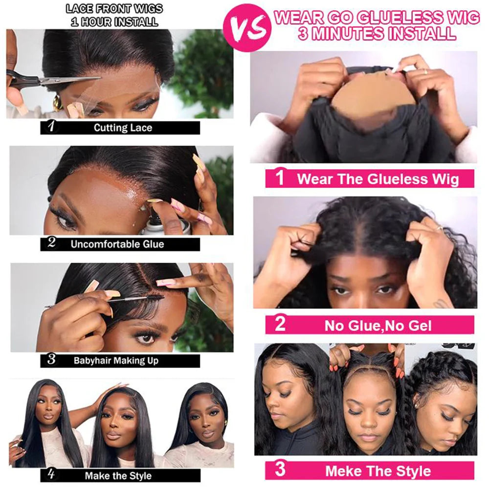 Glueless Wigs Human Hair