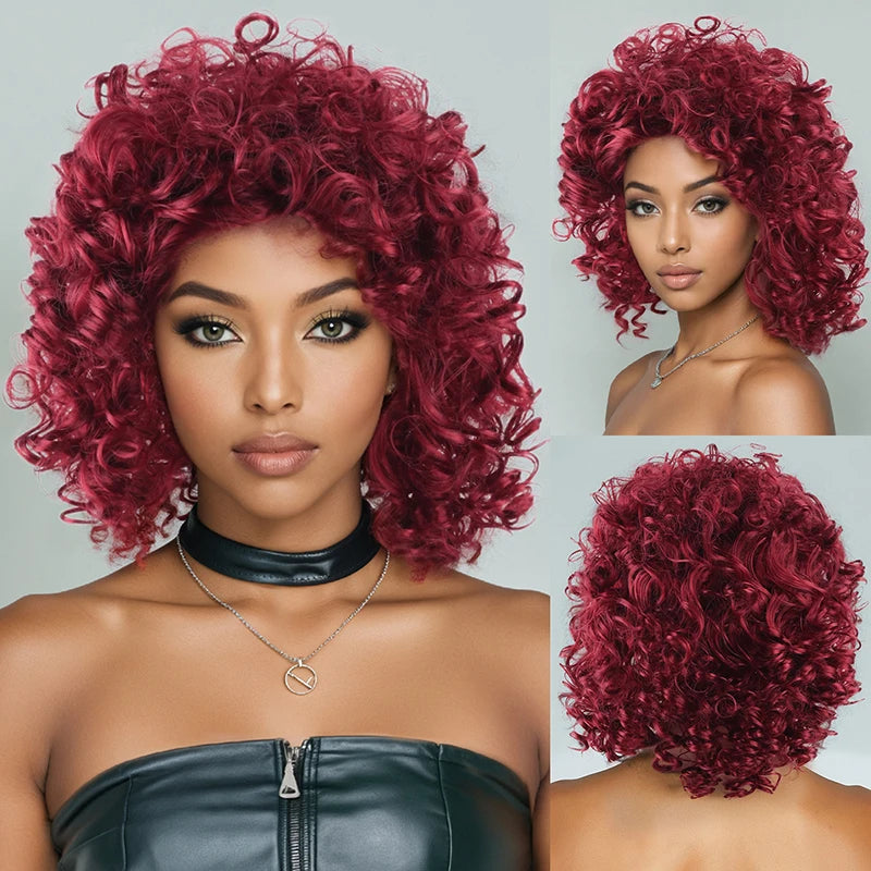 New European and American synthetic wig,