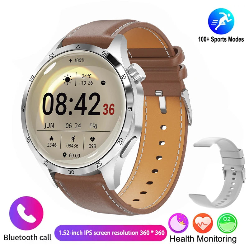 New Men's Smart Call Watch 1.52 inch IPS Screen