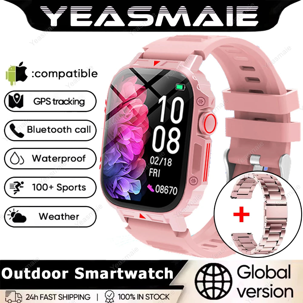 New Smartwatch 1.95 Inch Screen Health Monitoring Watches