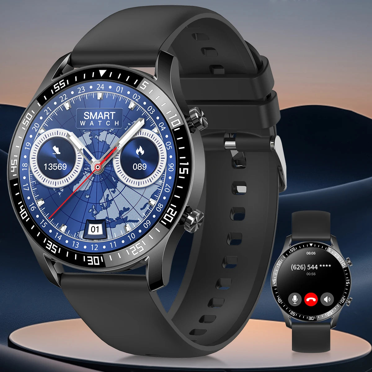 New Smart Watch 2025 1.5-inch Display Screen Bluetooth Calling Multiple Sports Modes