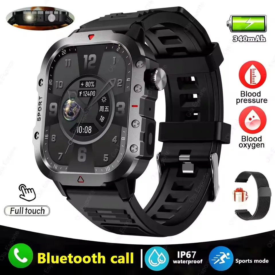 2025 New Smartwatch For Women GPS Smart Watch Men 1.71 Inch HD Display GPS & Make/Receive Phone Calls 400mAh Battery Braceletes