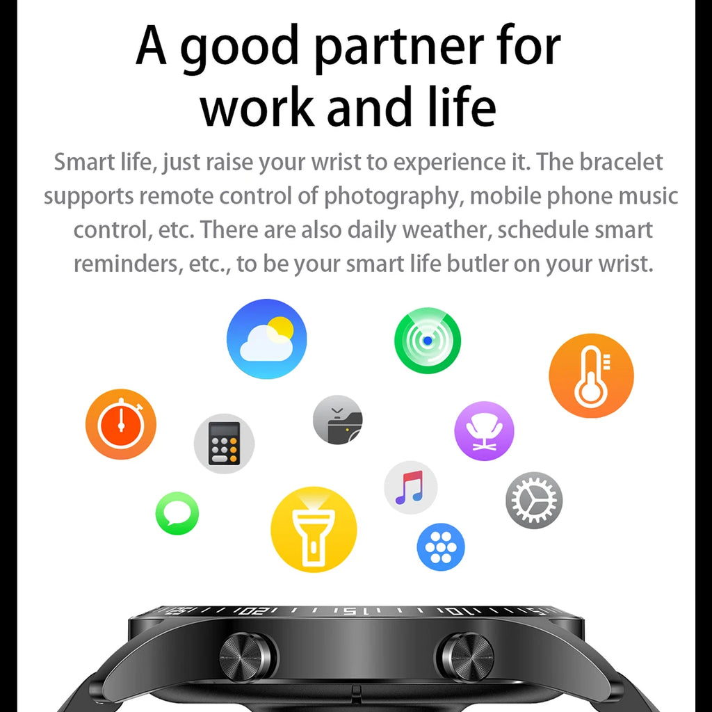 New Smart Watch 2025 1.5-inch Display Screen Bluetooth Calling Multiple Sports Modes