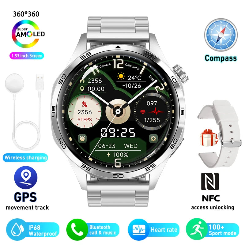 Smart Watch 5 Pro GPS NFC Smartwatch Men And Women
