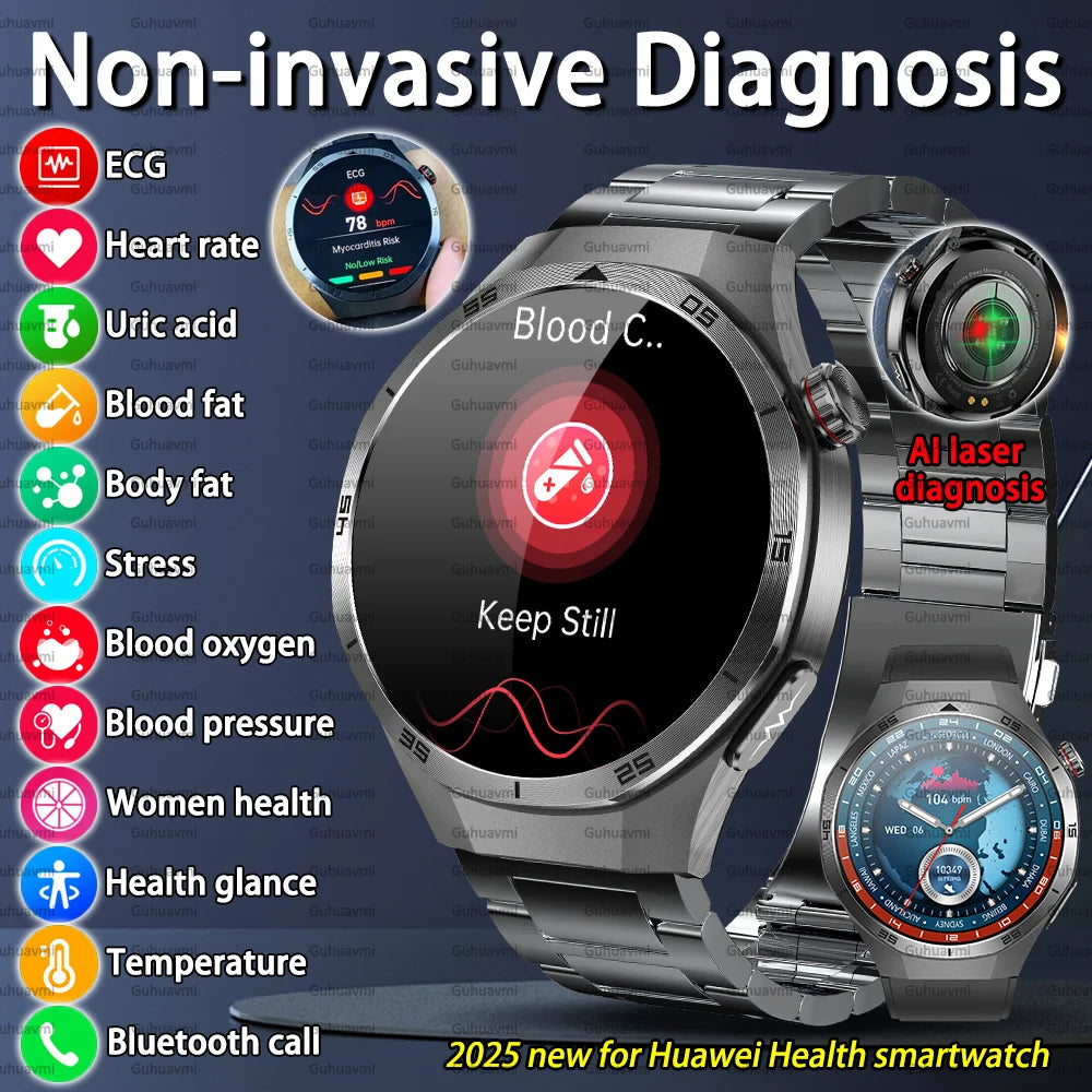 New Health Non Invasive AI Diagnostic Smart Watch