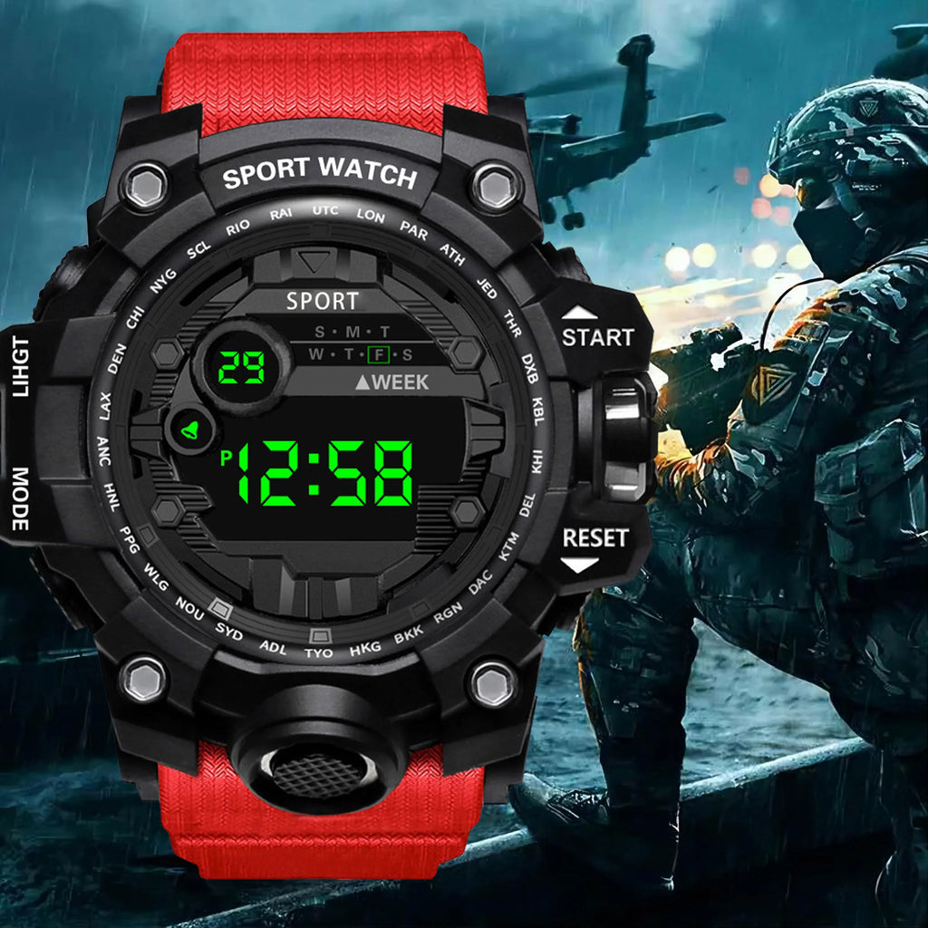 Men's Watch Fashion Sports Electronic Wristwatch