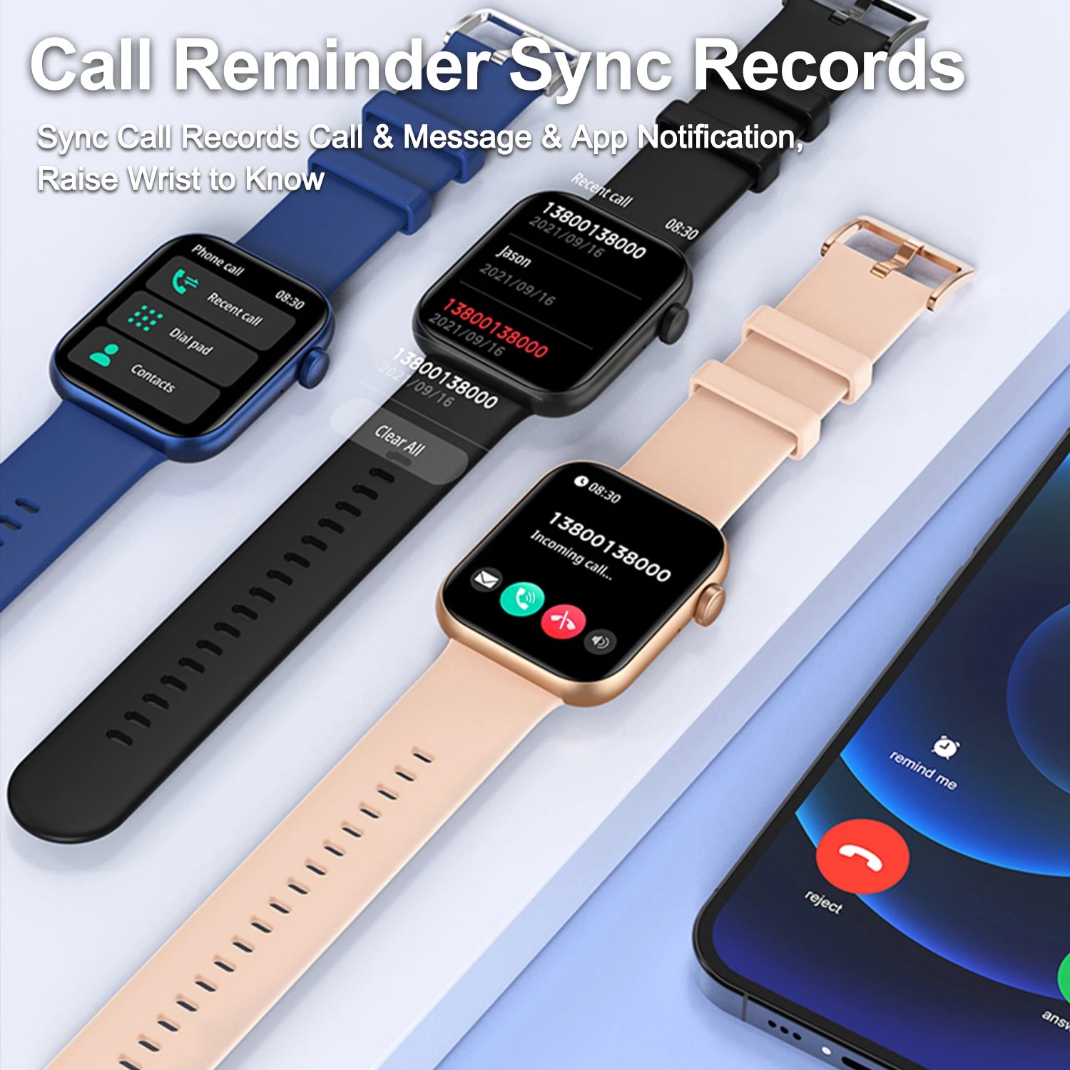 Smart Watch Make Answer Call 2.01 Inch HD Full Touch Screen