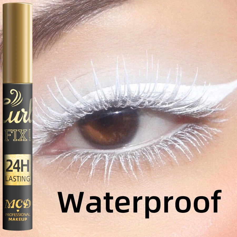 1PC Colourful Curling Mascara Waterproof Fast Drying Eyelashes