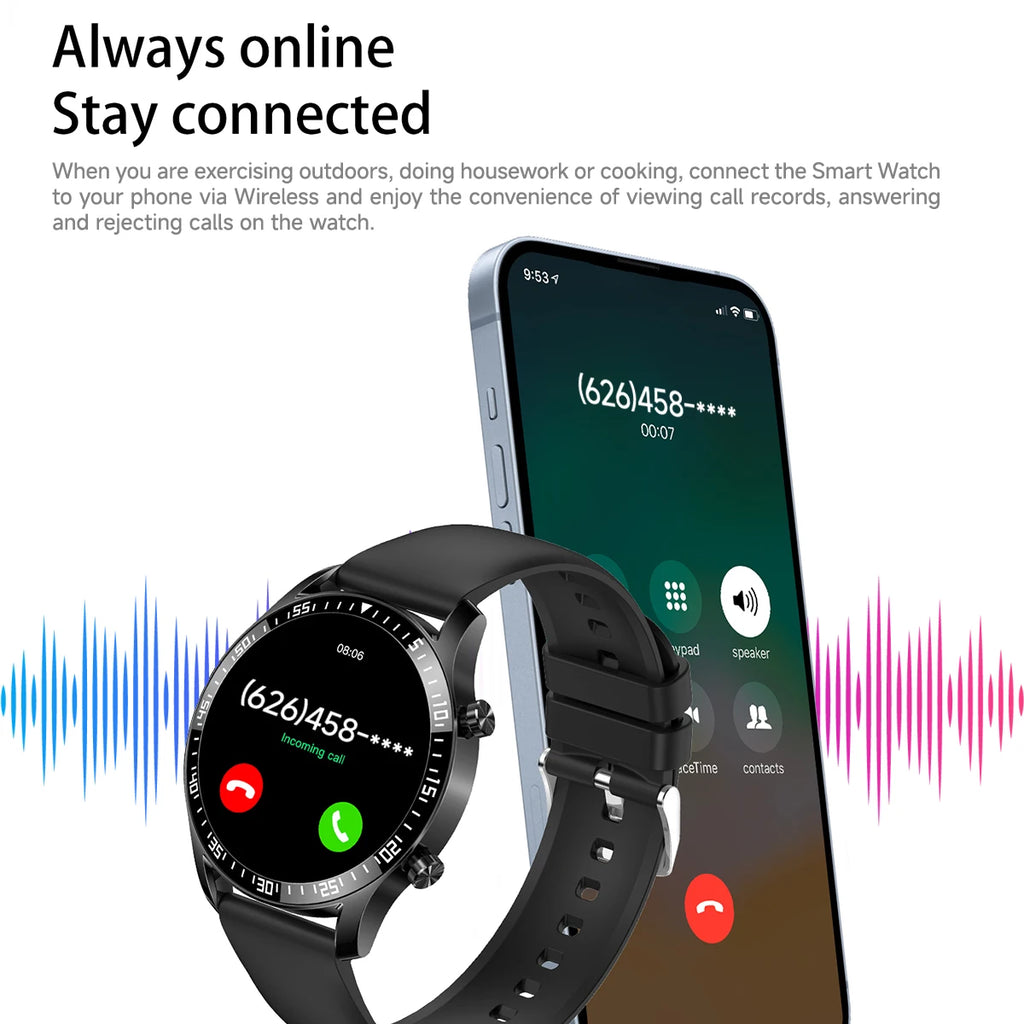 New Smart Watch 2025 1.5-inch Display Screen Bluetooth Calling Multiple Sports Modes