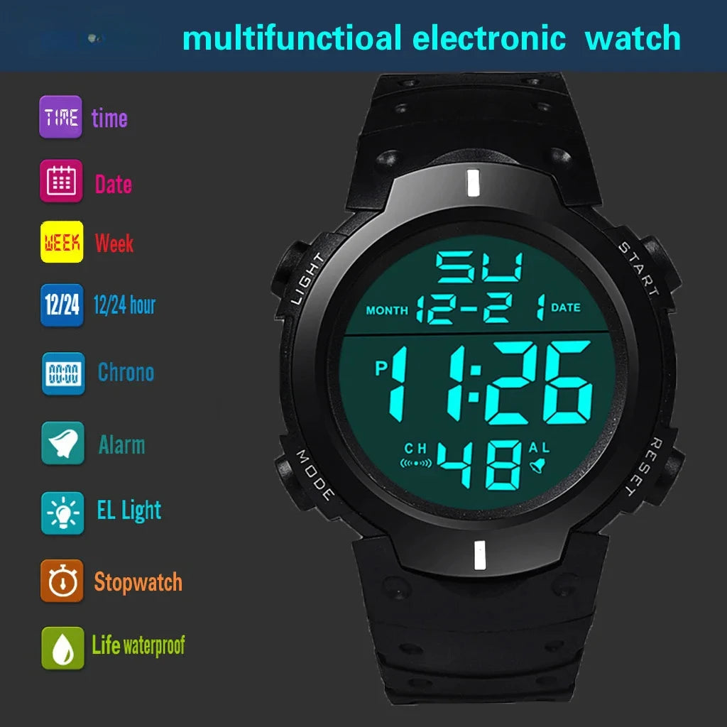 Men Electronic Watch Sports Watches