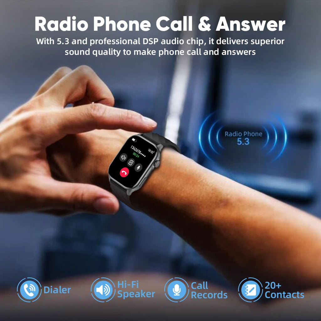 New Smart Watch Bluetooth Calling Music Playback Smartwatch