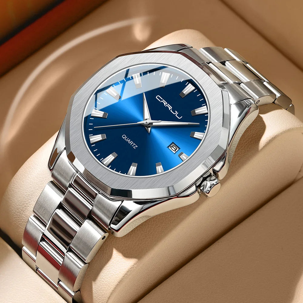 Watches for Men Classic with Date Business Dress Luxury Waterproof