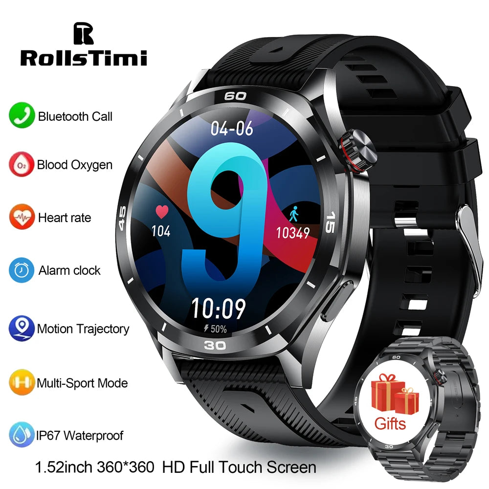 New Smartwatch RollsTime Smart Watch Man HD