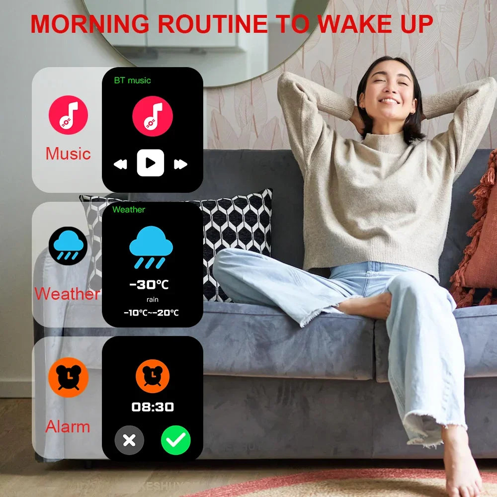 KESHUYOU New Smart Watch H9 Pro MAX