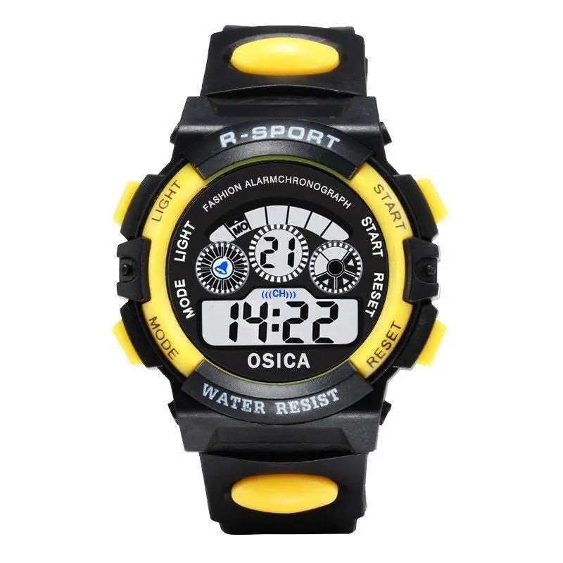 Children Watch Sport Kids Watches Silicone Strap Waterproof
