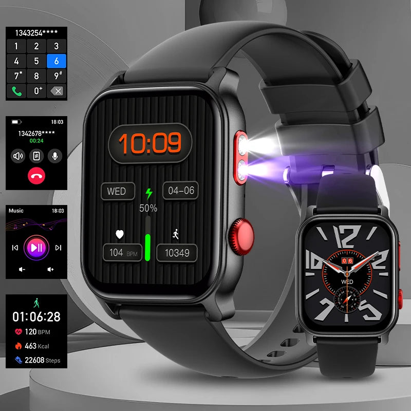 LIGE Smart Watch Answer Make Call Message Preview Sports Sleep Monitor