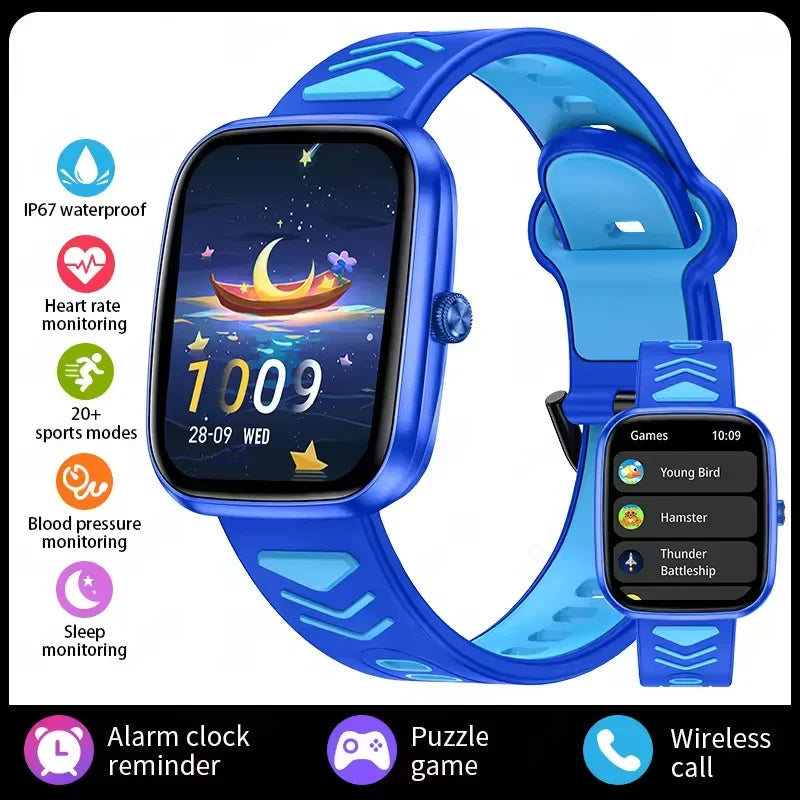 Children Boys Girls Present Smart Watch Fitness Tracker Bluetooth Call Smart