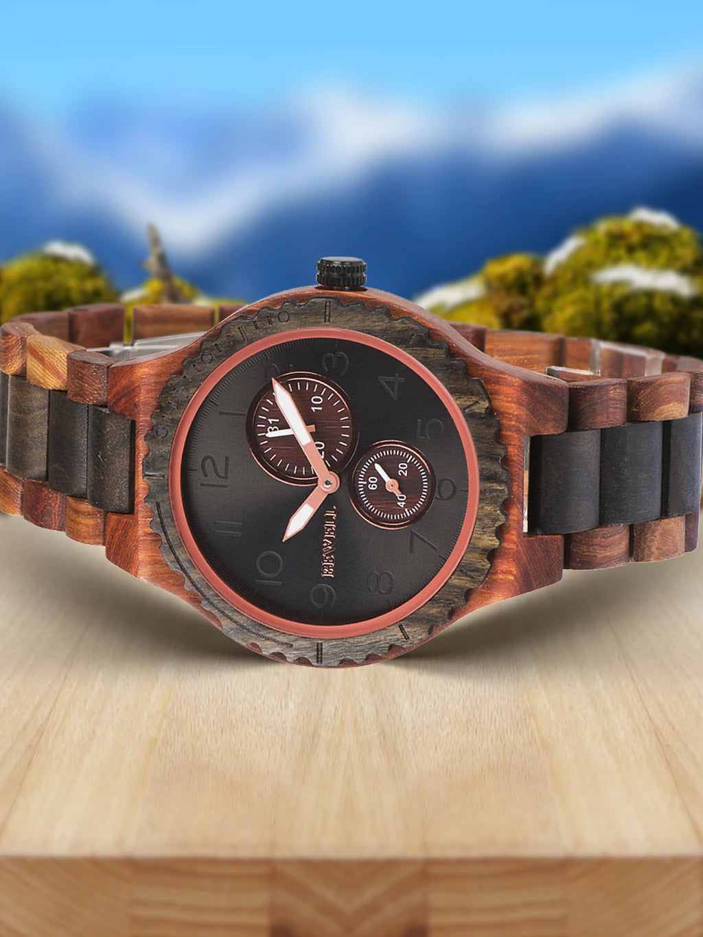 Wood Watches for Men Analog