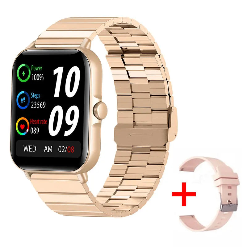 2025 2.01'' Smart Watch Bluetooth Call Play Music Smartwatch Fitness