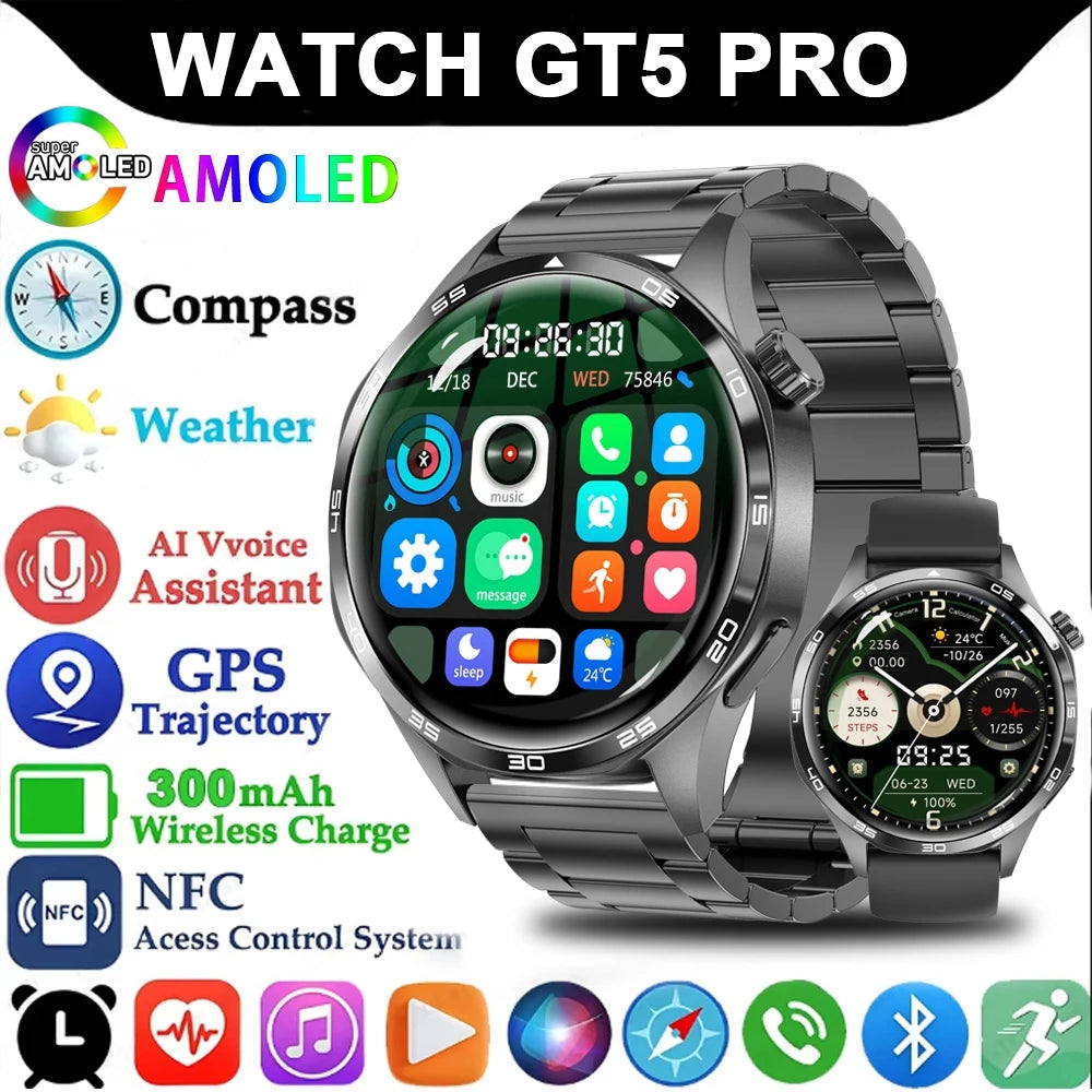 Smart Watch 5 Pro GPS NFC Smartwatch Men And Women