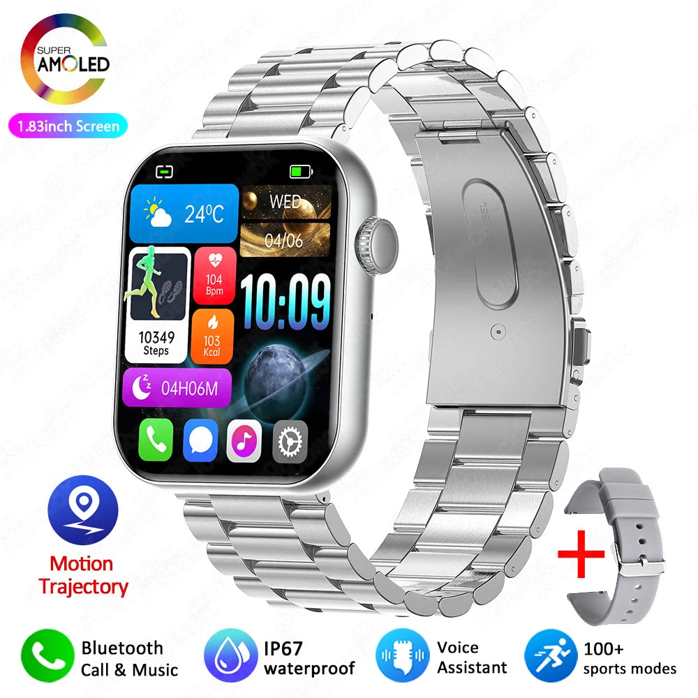 New Smart Watch Full Touch Screen Bluetooth Call AI Voice