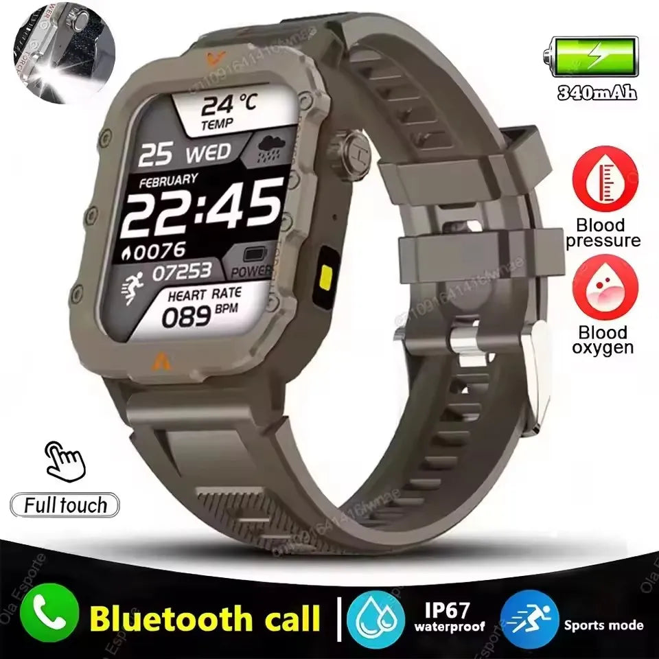 New GPS Sport Smart Watch Waterproof  BT Call