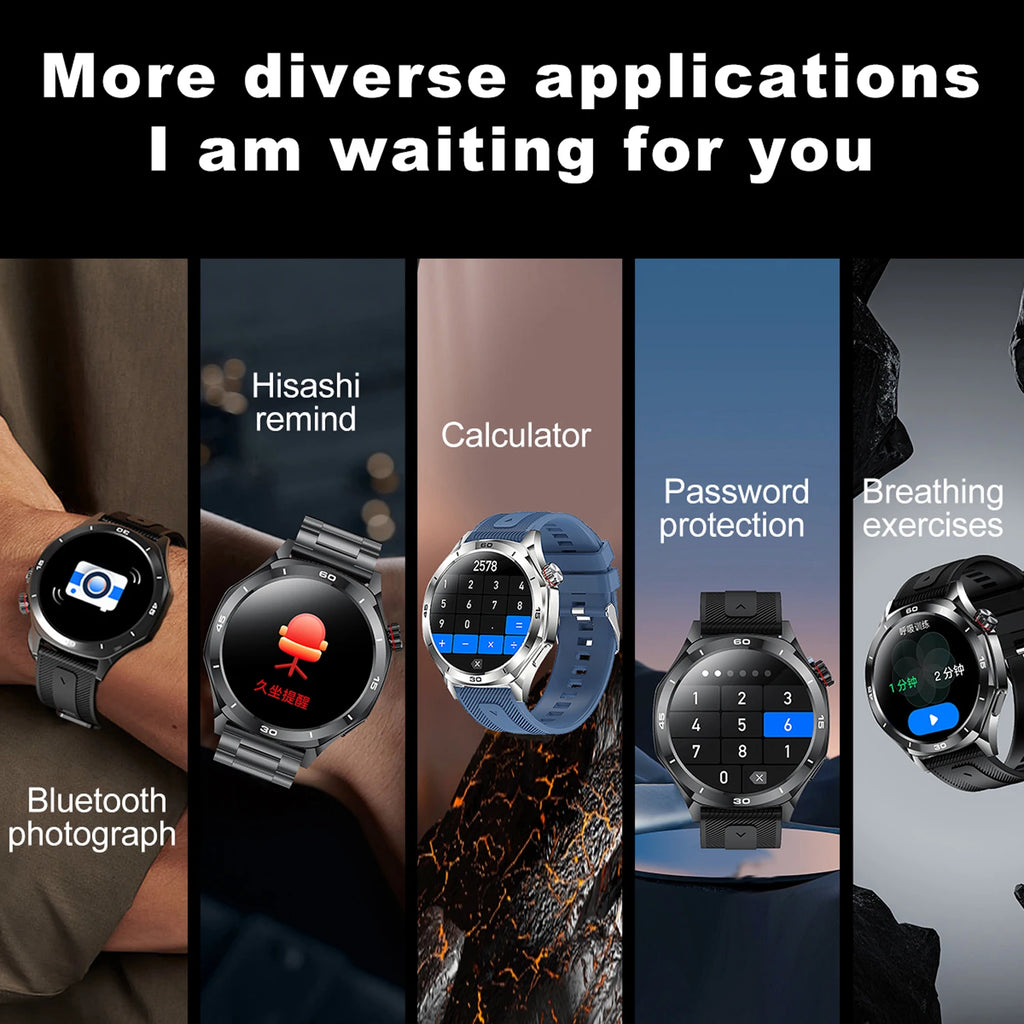 New Smartwatch RollsTime Smart Watch Man HD