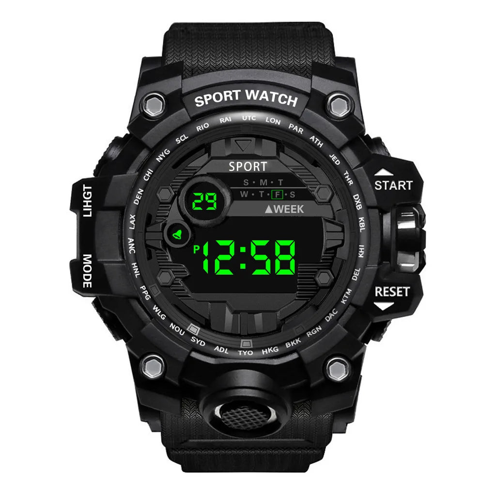 Men's Watch Fashion Sports Electronic Wristwatch