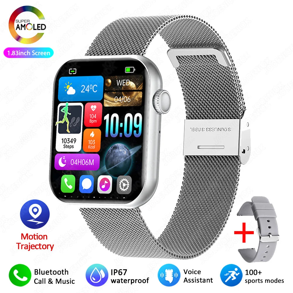 New Smart Watch Full Touch Screen Bluetooth Call AI Voice