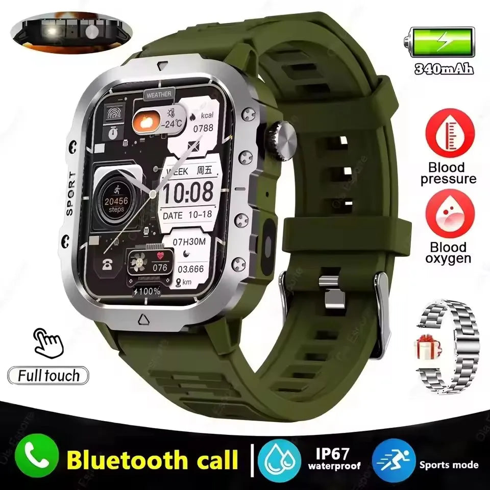 New GPS Sport Smart Watch Waterproof  BT Call