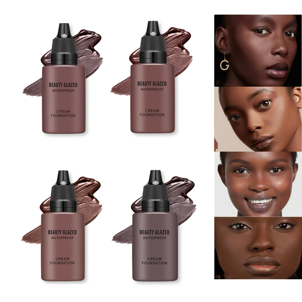 BEAUTY GLAZED 24 Hour HD Full Cover Matte Liquid Foundation