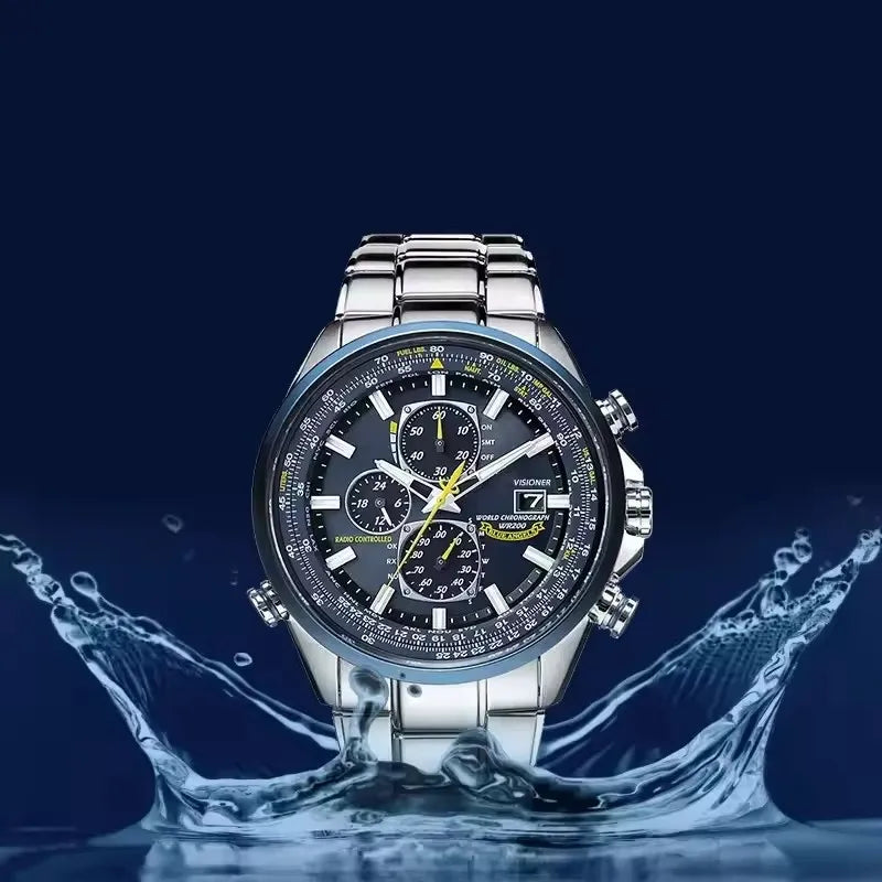 New Men Watches Business Multi-Function Fancy Round Luxury