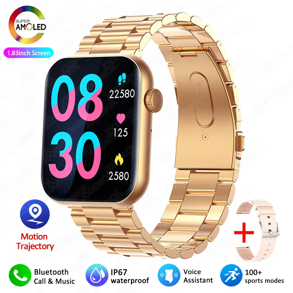 New Smart Watch Full Touch Screen Bluetooth Call AI Voice